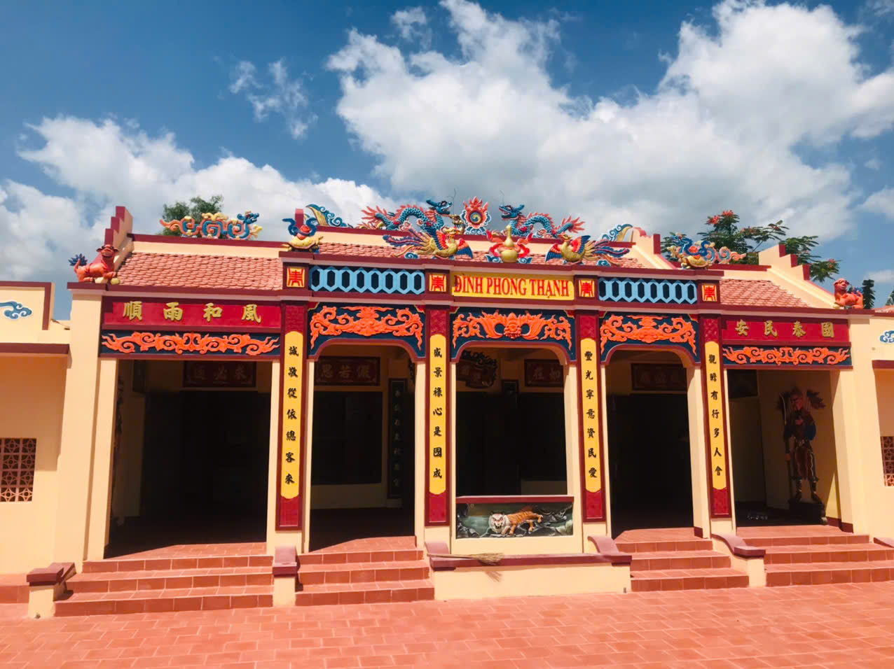 NGHIỆM THU, BÀN GIAO VÀ ĐƯA VÀO SỬ DỤNG DỰ ÁN TU BỔ, SỬA CHỮA DI TÍCH: ĐÌNH PHONG THẠNH (XÃ NAM NINH HÒA) VÀ MIẾU HỘI ĐỒNG (PHƯỜNG NINH HÒA)